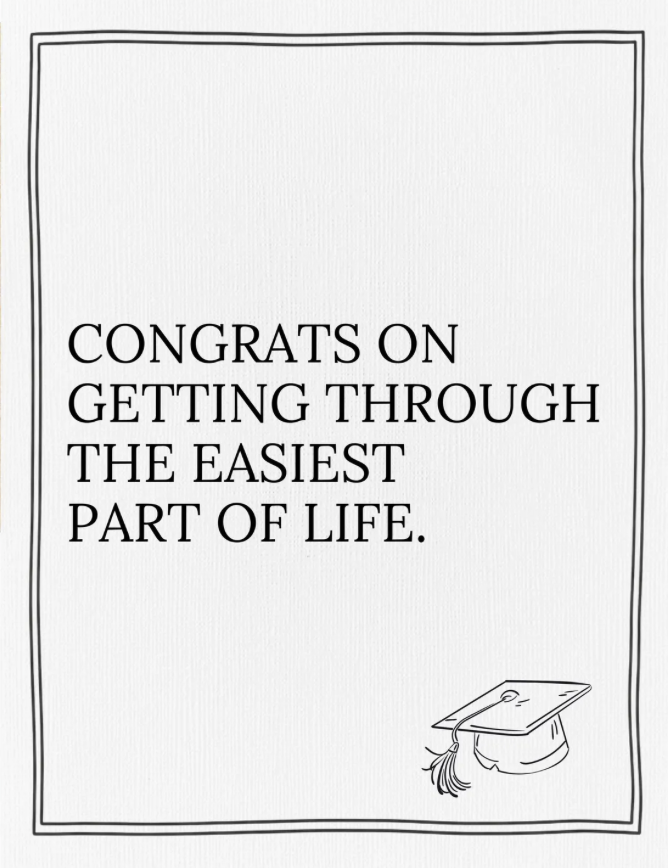 Easiest Part of Life Card